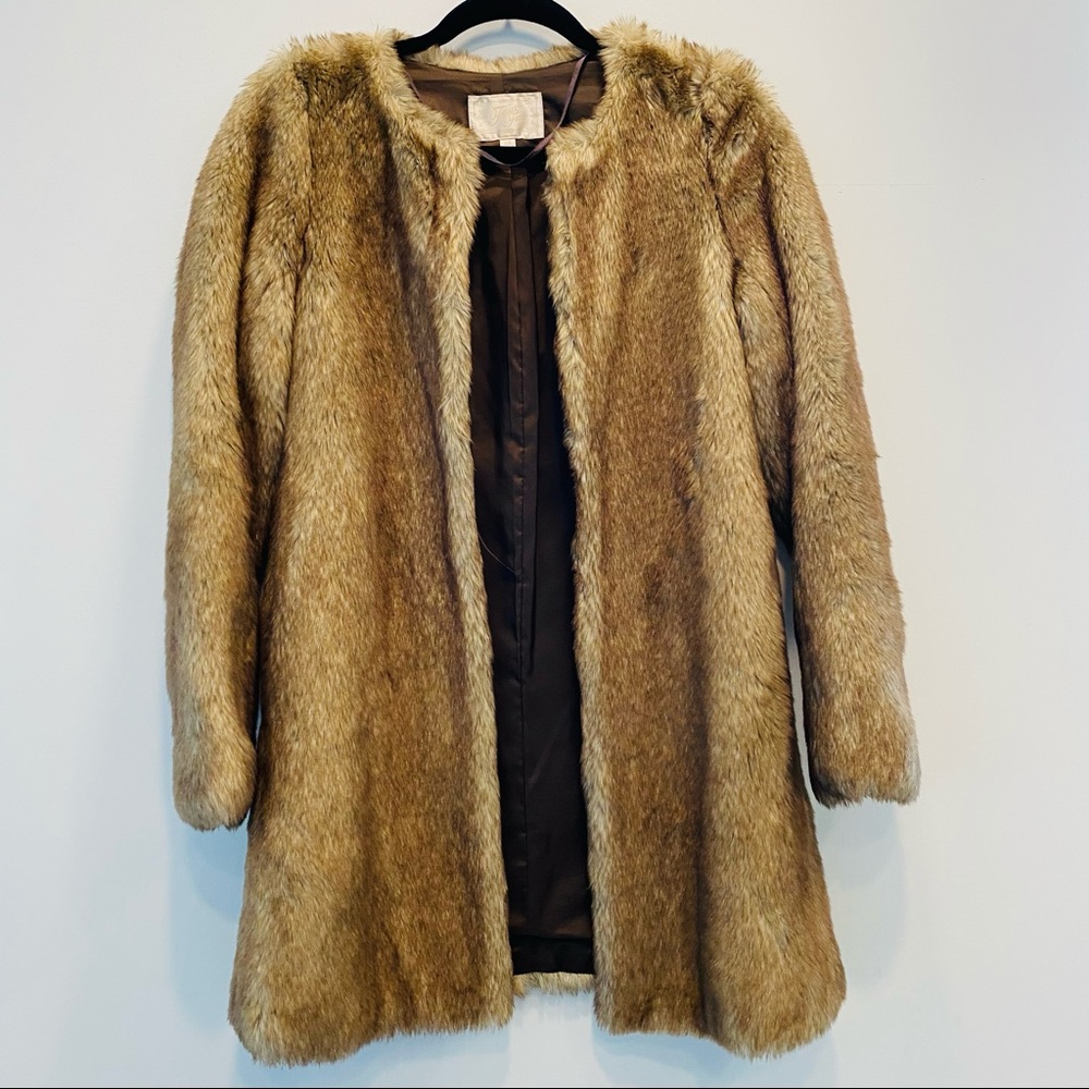 Faux Fur Coat by Uniqlo